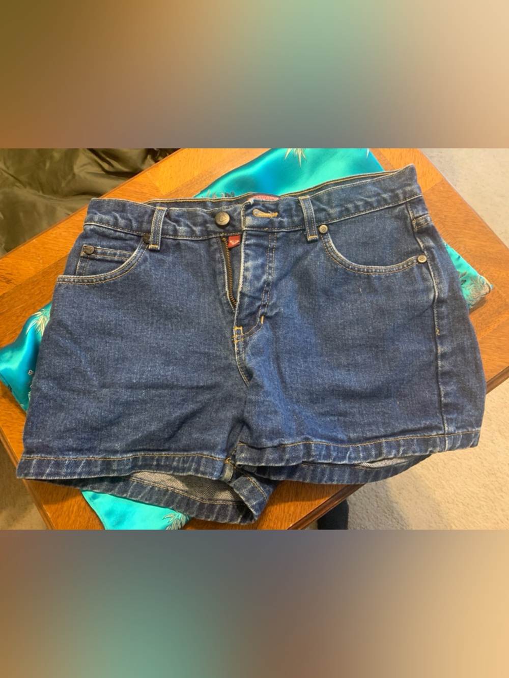 Roxy Jean Classic Dark Blue Denim Women’s Shorts